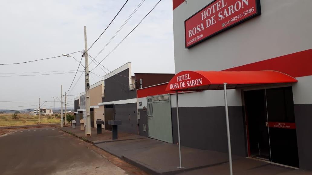 Hotel Rosa De Saron Ituiutaba Bagian luar foto